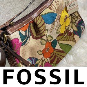 NWT Fossil Vintage 50's Print Handbag